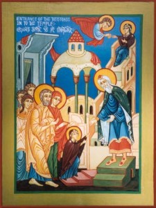 Entrance of the Theotokos in to the Temple